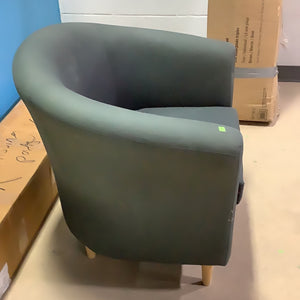 Grey Green Tub Chair