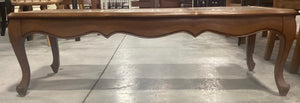 Wood & Stone Long Coffee Table