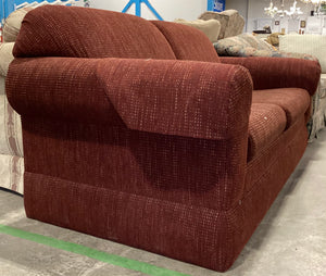 Red Stitched Couch