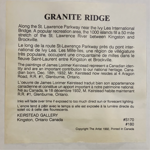 Granite Ridge Small Painting