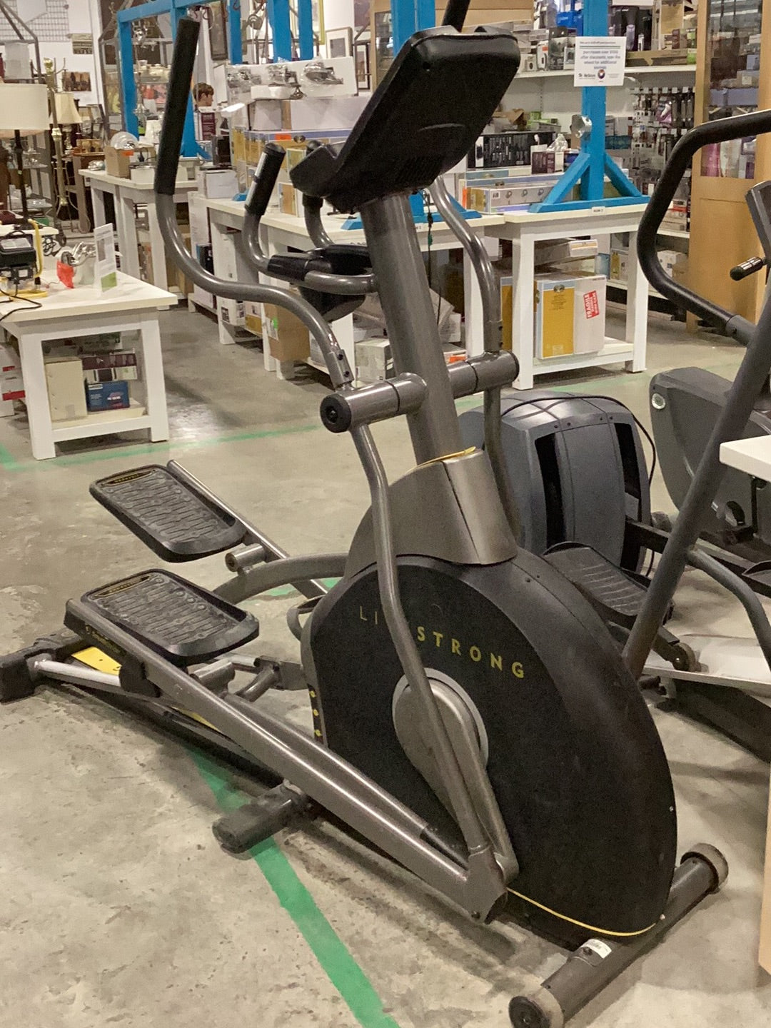 Manual Treadmill Exercise Equipment Livestrong Ls8e Elliptical