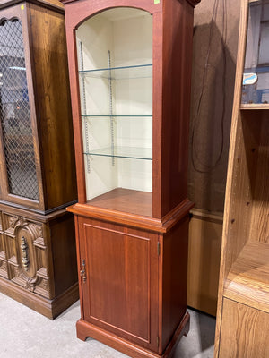 Tall Wooden Storage Cabinet