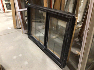Black Panel Large Window