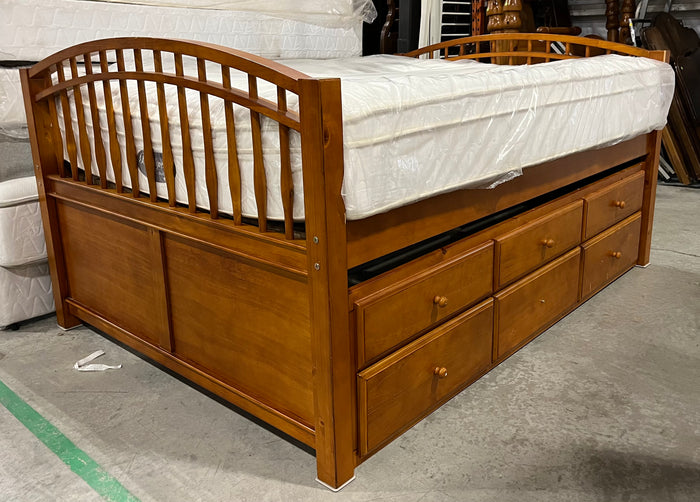 Full xl bed frame with storage deals