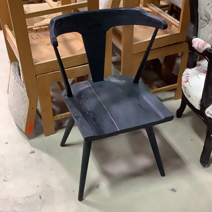 Painted Black Chair
