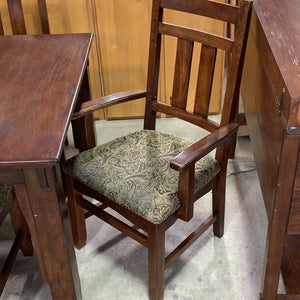 Solid Wood Rustic Dining Set