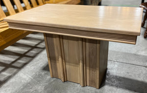 Light Wood T-shape Coffee Table