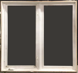 2 Pane Wood and Vinyl Casement Window