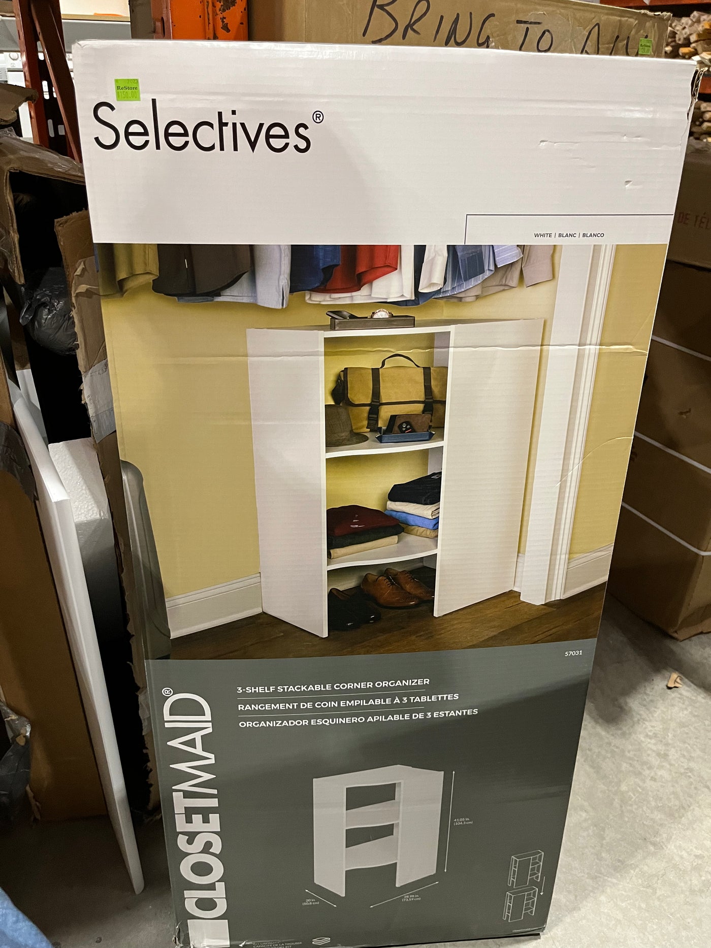 3 Shelf Stackable Corner Organizer Habitat for Humanity Greater