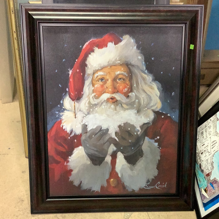 Santa Painting