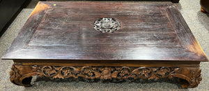 Traditional Carved Wooden Coffee Table