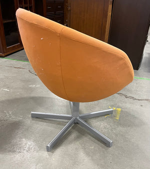 Settled Orange Office Chair