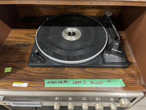 Record Player Unit with Track Receiver