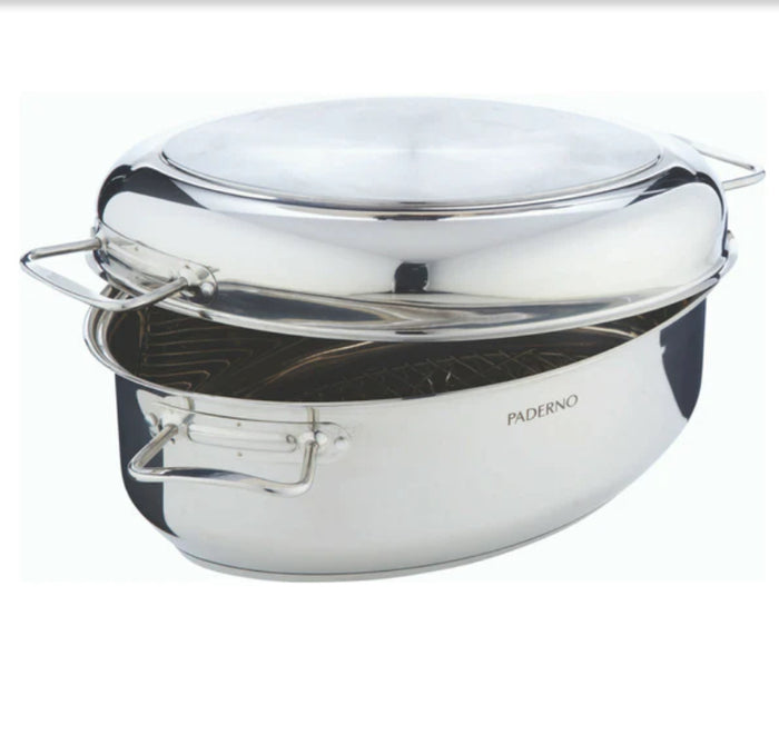 Paderno Extra Large Stainless Steel Roaster