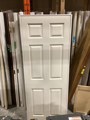 White and Beige Sliding Door