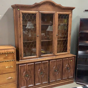 Antique Style Buffet and Hutch