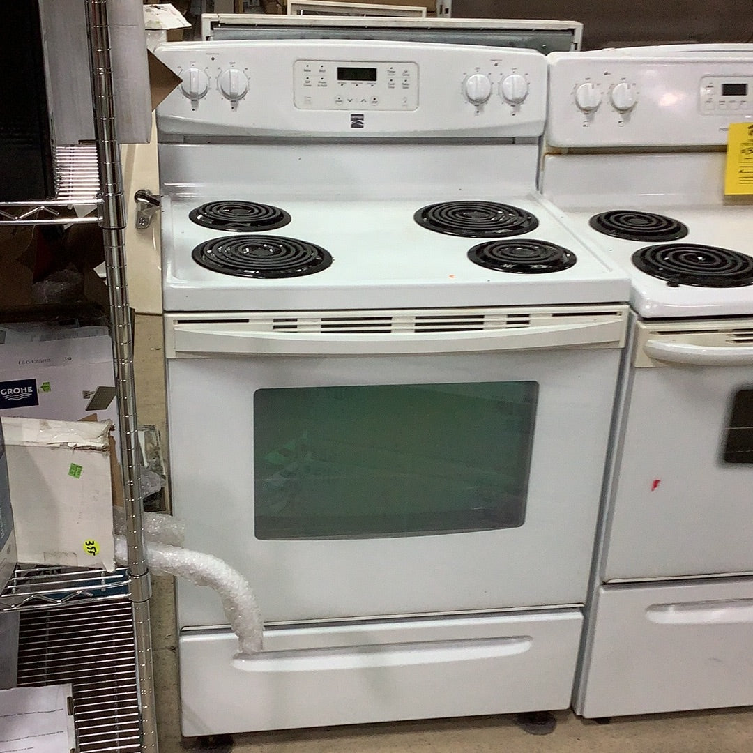 kenmore gas range self cleaning