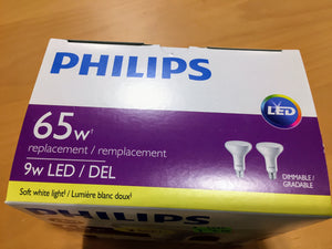 Philips LED Light Bulb 2 Pack