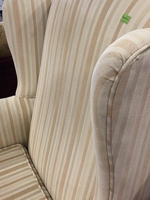 Oyster Coloured Wingback Chair
