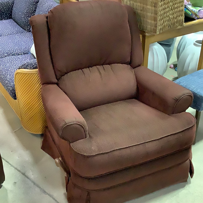 Red Brown Recliner