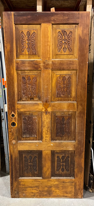 Stained Wood Door (33.75” x 81.75”)