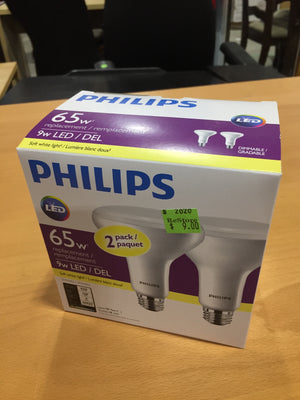 Philips LED Light Bulb 2 Pack