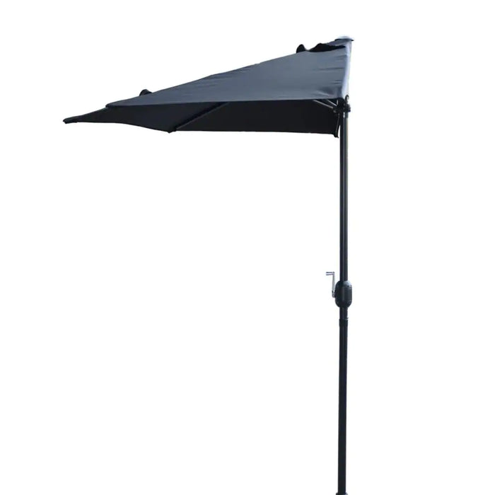 9' Black Half Umbrella