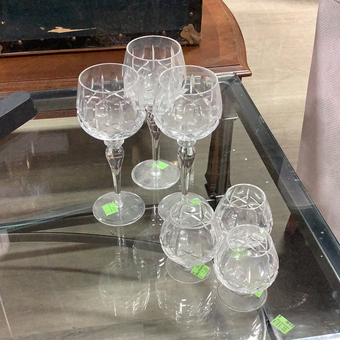 Shaped Glass Cups