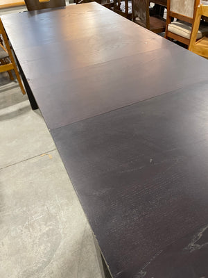 Long Black Dining Table