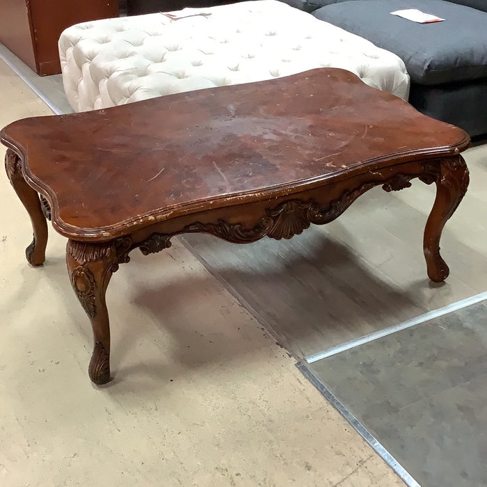 Dark Traditional Coffee Table
