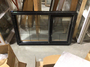 Black Panel Large Window
