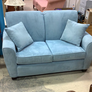 Baby Blue Sofa