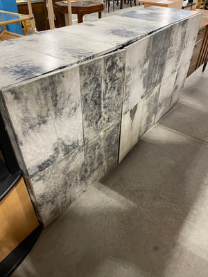 Marble Effect Storage Cabinet/ Buffet