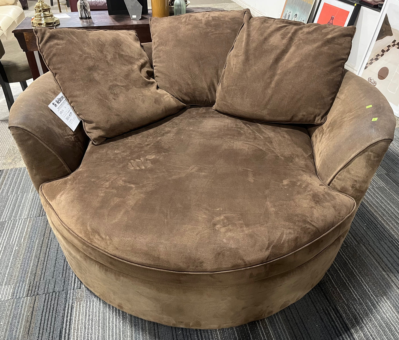Round loveseat online