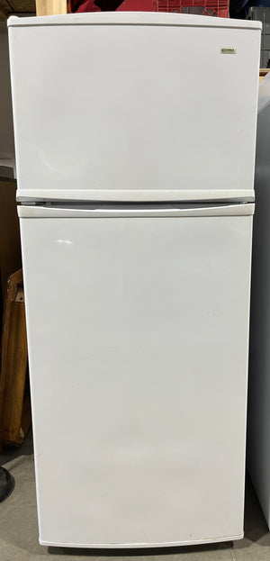 White Kenmore Refrigerator with Top Freezer