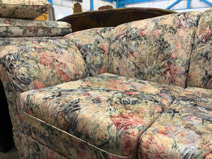 Colourful Retro Floral Couch