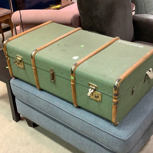 Green Steamer Trunk