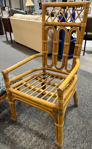 Wooden Wicker Chair
