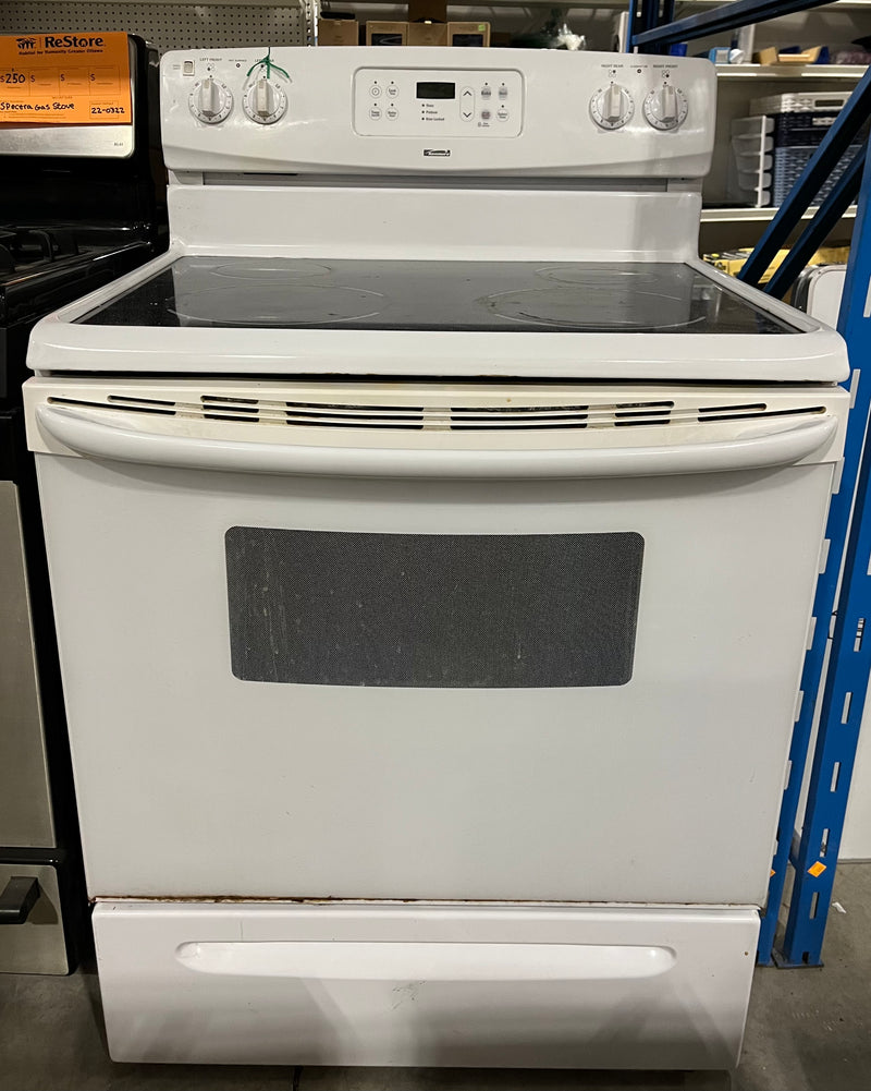 Kenmore glass top online stove