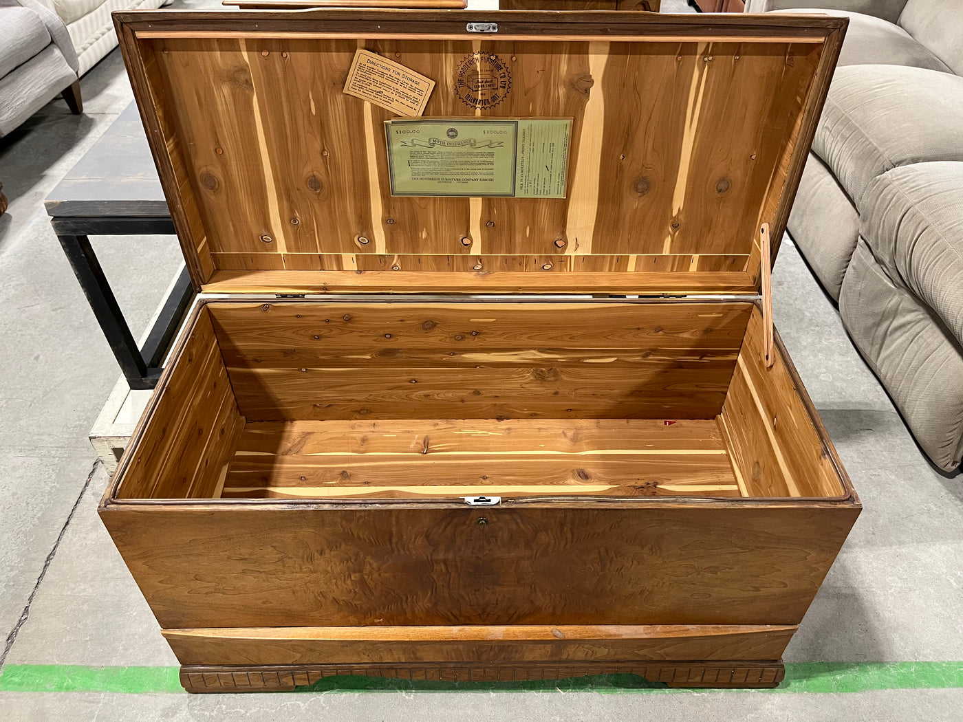 Antique cedar chest for sale deals