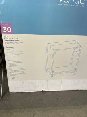 Venue Vanity Base Cabinet Frame