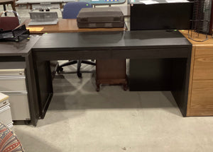 Black IKEA Alex Desk