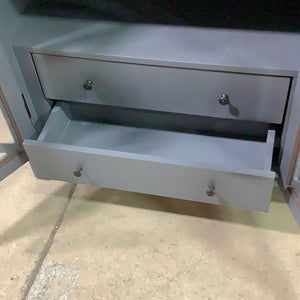 Grey Hallway Cabinet