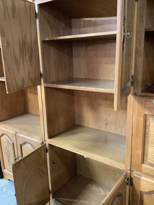 Mid tone Stained Shelves