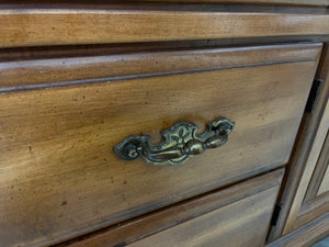 Long Wooden 9-drawer Dresser