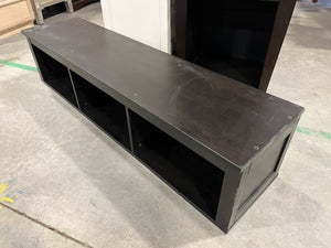 Long Dark Coffee Table with Storage