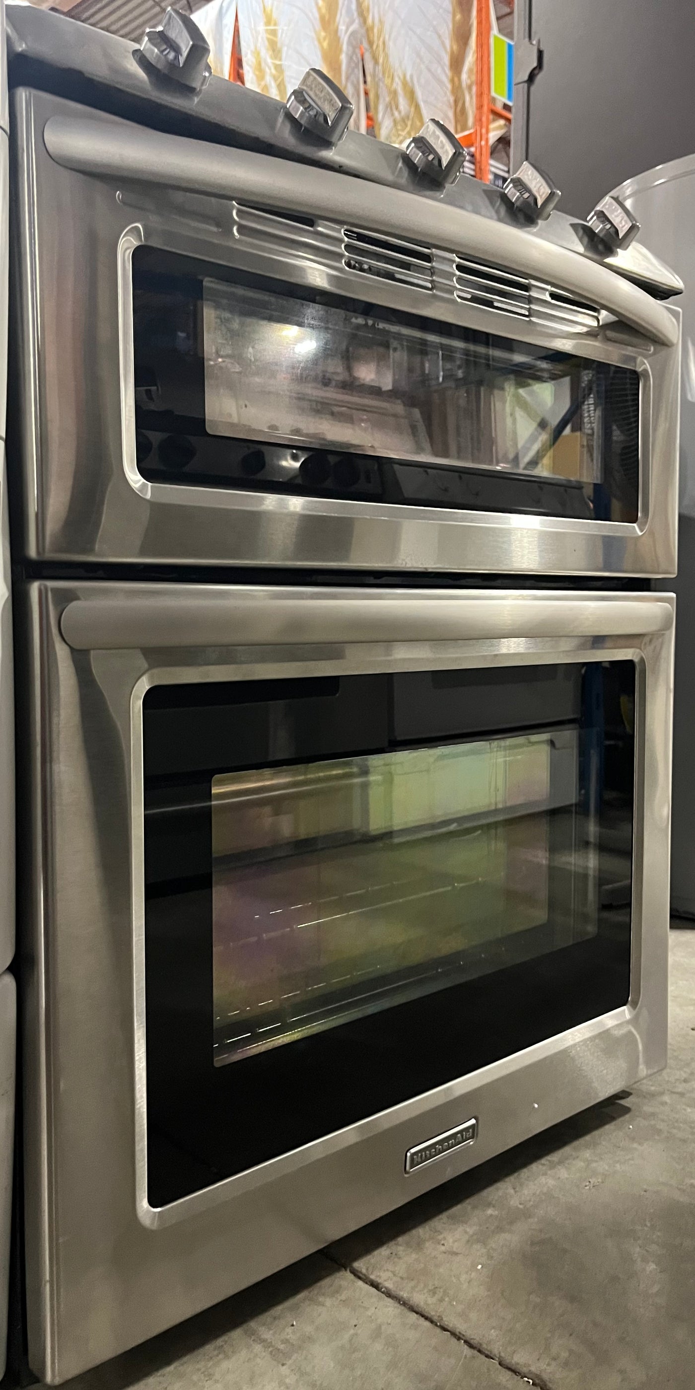 kitchenaid superba microwave convection oven