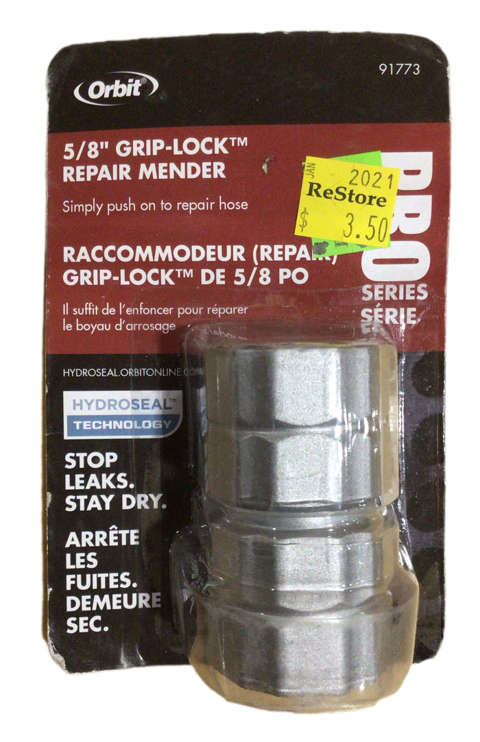 5/8” Grip-Lock Repair Mender