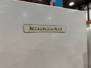 KitchenAid White Refrigerator with Bottom Freezer