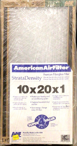 American AirFilter Strata Density (10”x20”x1”)